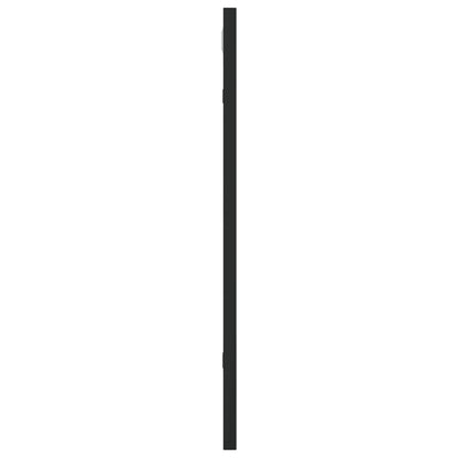 Espejo De Pared Rectangular De Hierro Negro
