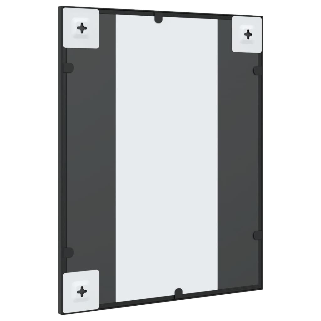Espejo De Pared Rectangular De Hierro Negro