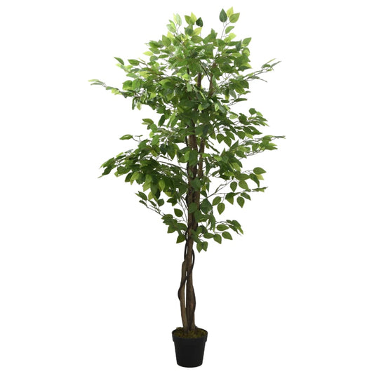 Árbol Ficus Artificial Con 1260 Hojas Verde