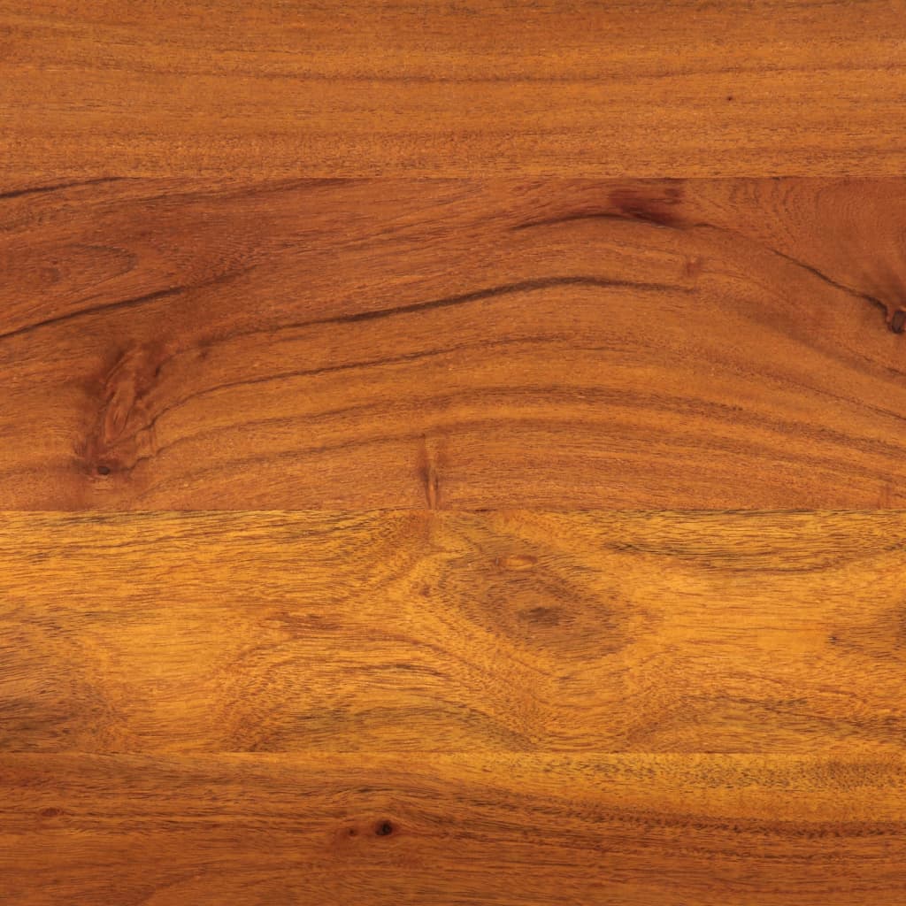 Escritorio Con Cajón Madera Maciza De Acacia