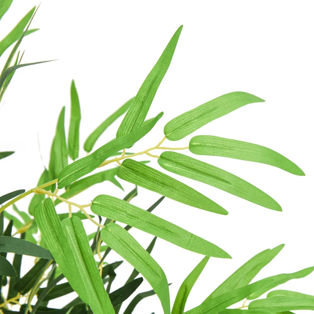Árbol De Bambú Artificial Con 730 Hojas Verde 120 Cm