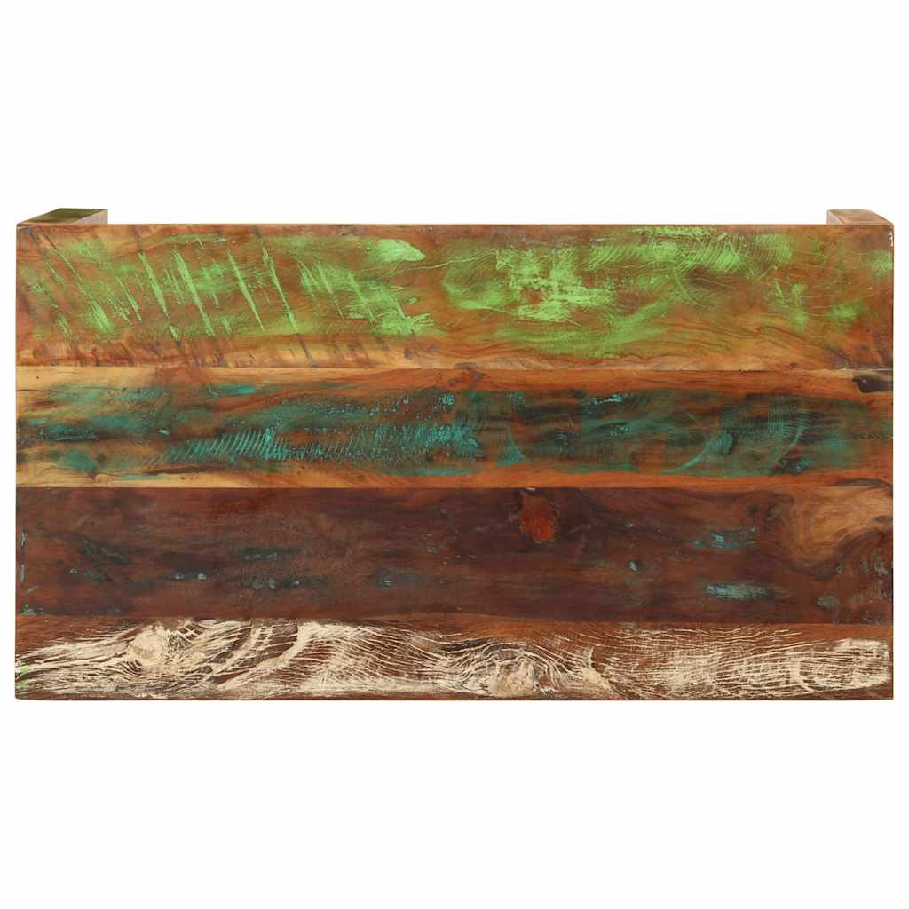 Mesa De Centro Madera Maciza Recuperada 110X55X40 Cm