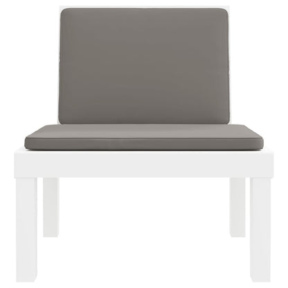 Juego De Muebles De Jardín 3 Piezas Con Cojines Pp