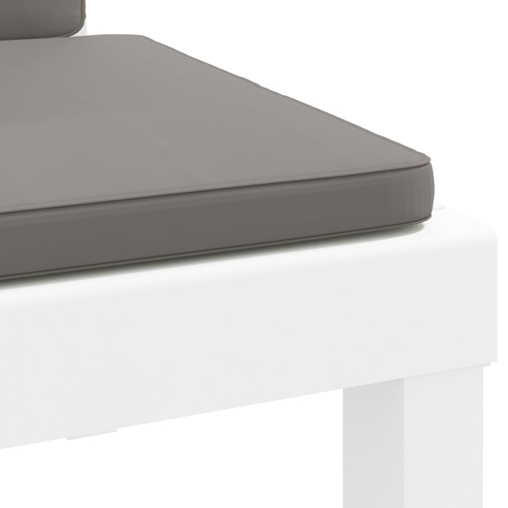 Juego De Muebles De Jardín 3 Piezas Con Cojines Pp