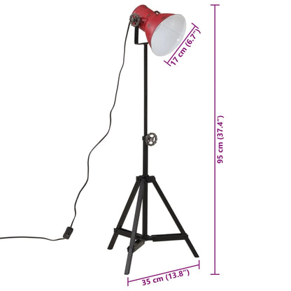 Lámpara De Pie Desgastado 25 W E27 35X35X65/95 Cm