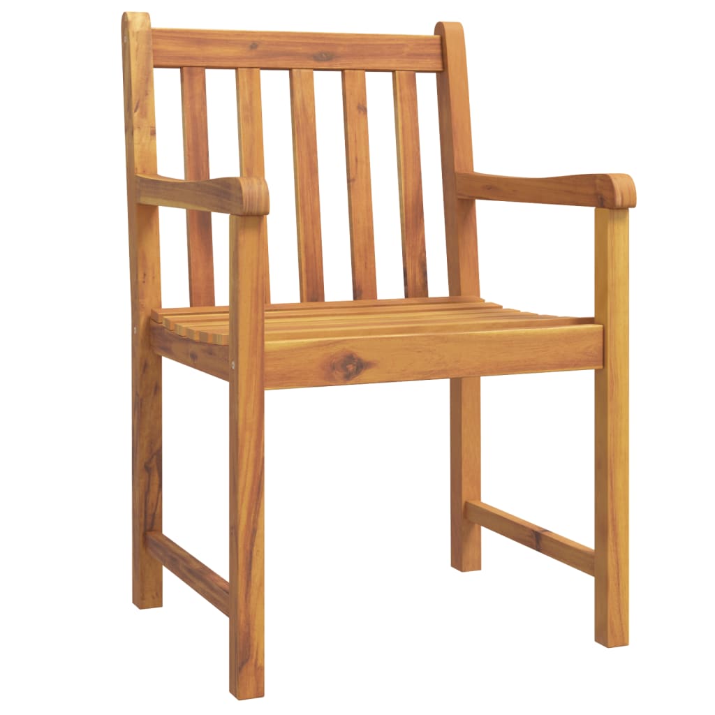 Juego De Comedor De Jardín 3 Piezas Madera Maciza De Acacia