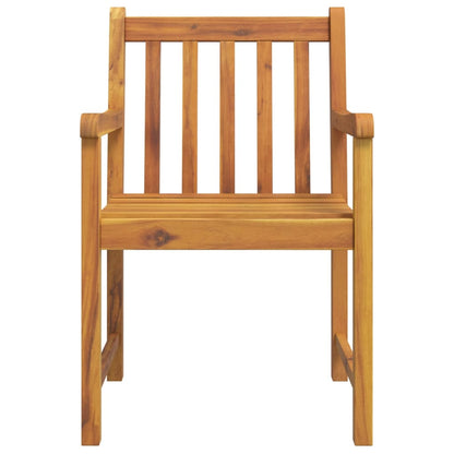 Juego De Comedor De Jardín 3 Piezas Madera Maciza De Acacia