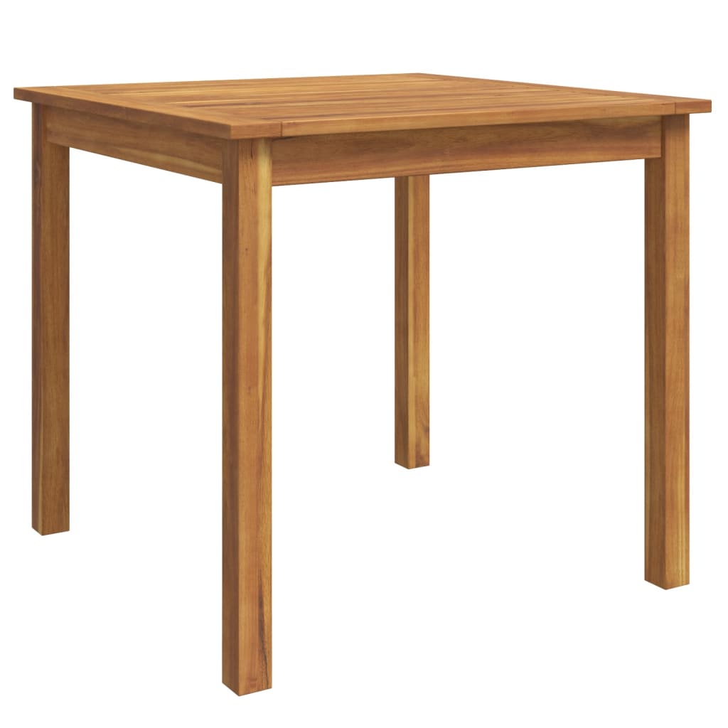Juego De Comedor De Jardín 3 Piezas Madera Maciza De Acacia