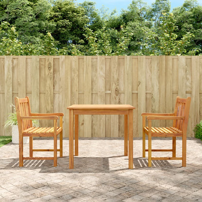 Juego De Comedor De Jardín 3 Piezas Madera Maciza De Acacia