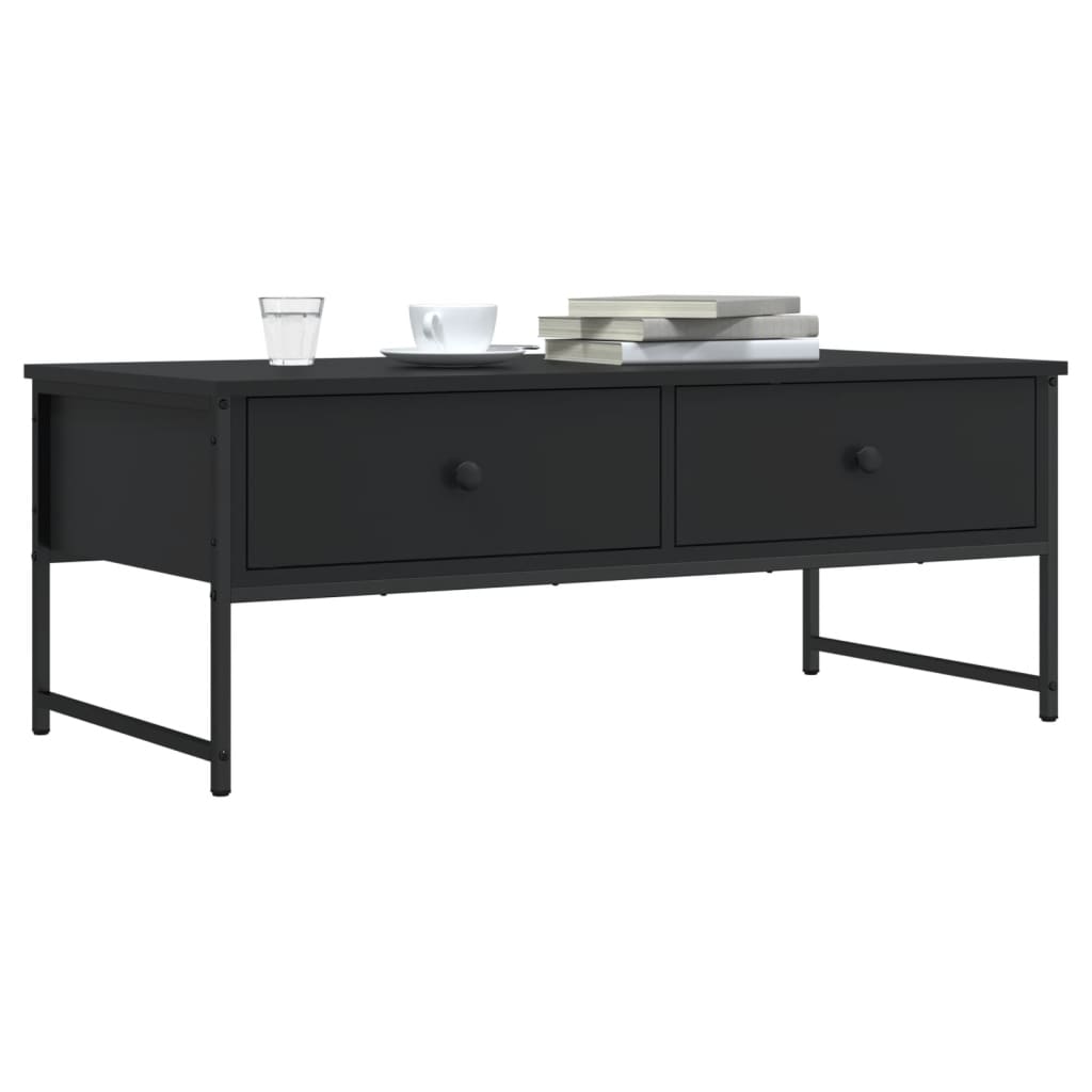 Mesa De Centro Madera De Ingeniería 101X49X39,5 Cm