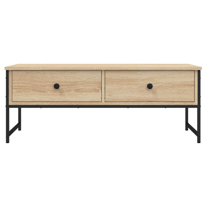 Mesa De Centro Madera De Ingeniería 101X49X39,5 Cm