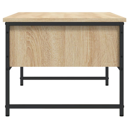 Mesa De Centro Madera De Ingeniería 101X49X39,5 Cm