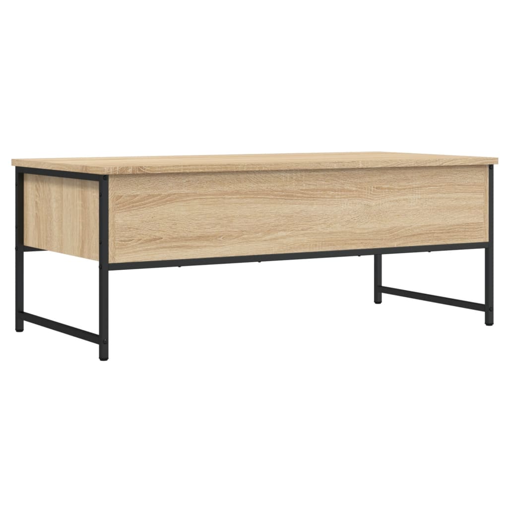 Mesa De Centro Madera De Ingeniería 101X49X39,5 Cm