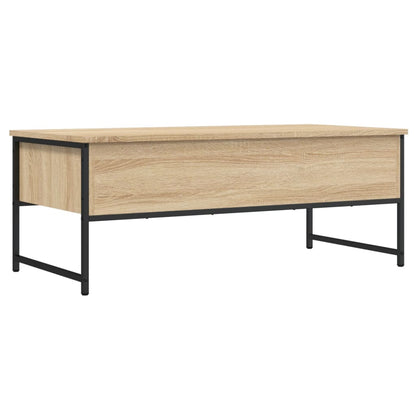 Mesa De Centro Madera De Ingeniería 101X49X39,5 Cm