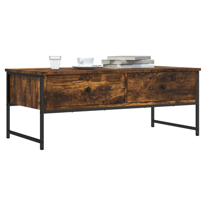 Mesa De Centro Madera De Ingeniería 101X49X39,5 Cm