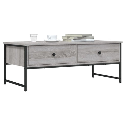 Mesa De Centro Madera De Ingeniería 101X49X39,5 Cm