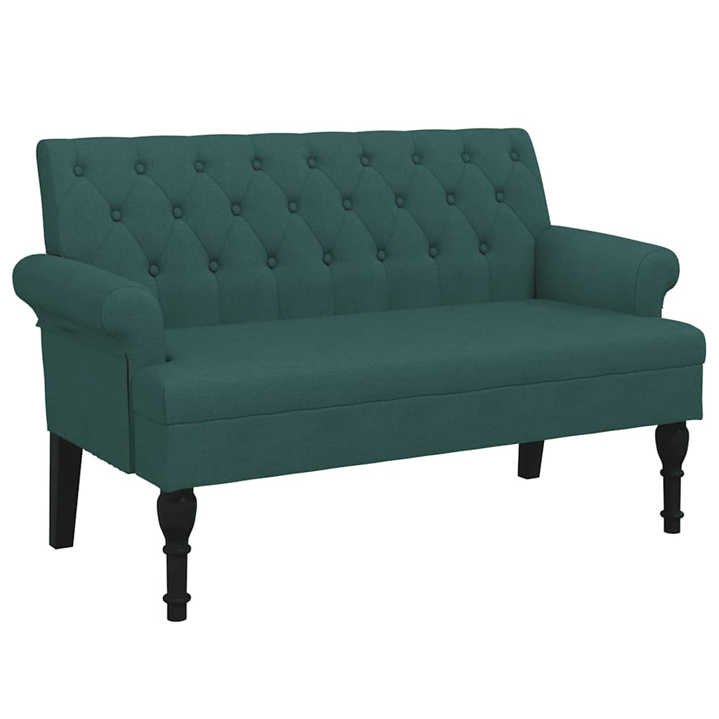 Banco Con Respaldo Tela 120X62X75,5 Cm