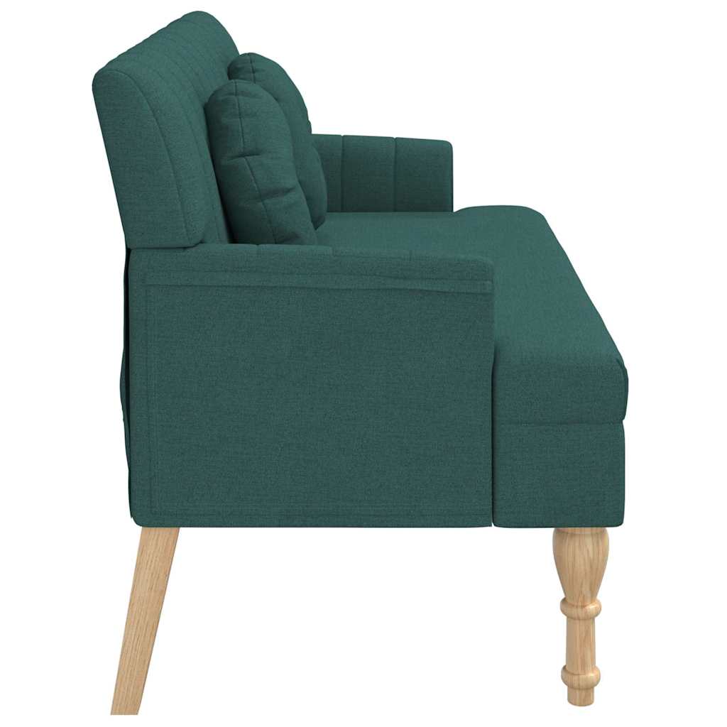 Banco Con Cojines Tela 113X64,5X75,5 Cm