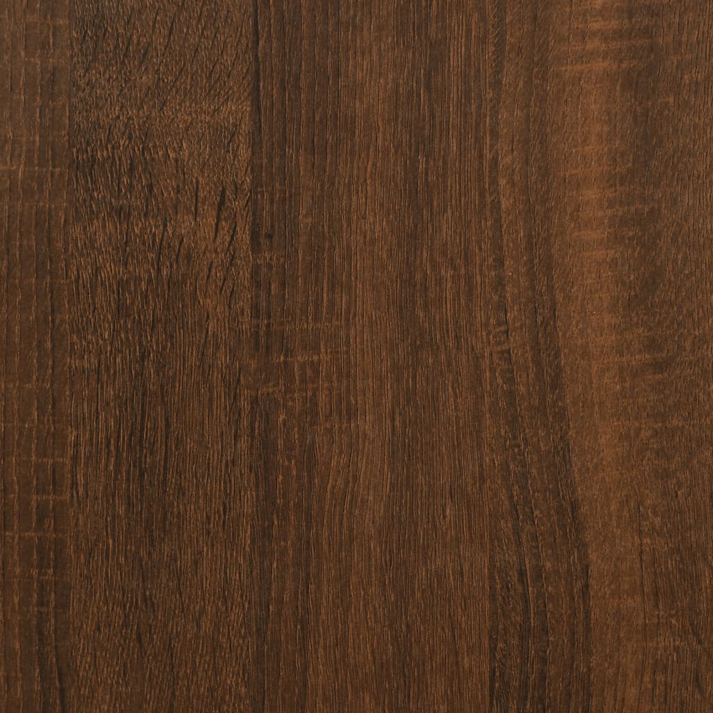 Jaula Para Perros Madera De Ingeniería Roble Marrón