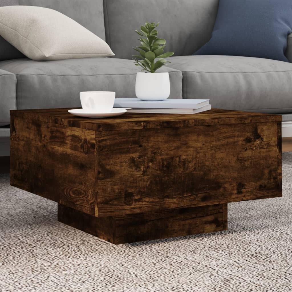 Mesa De Centro Con Luces Led