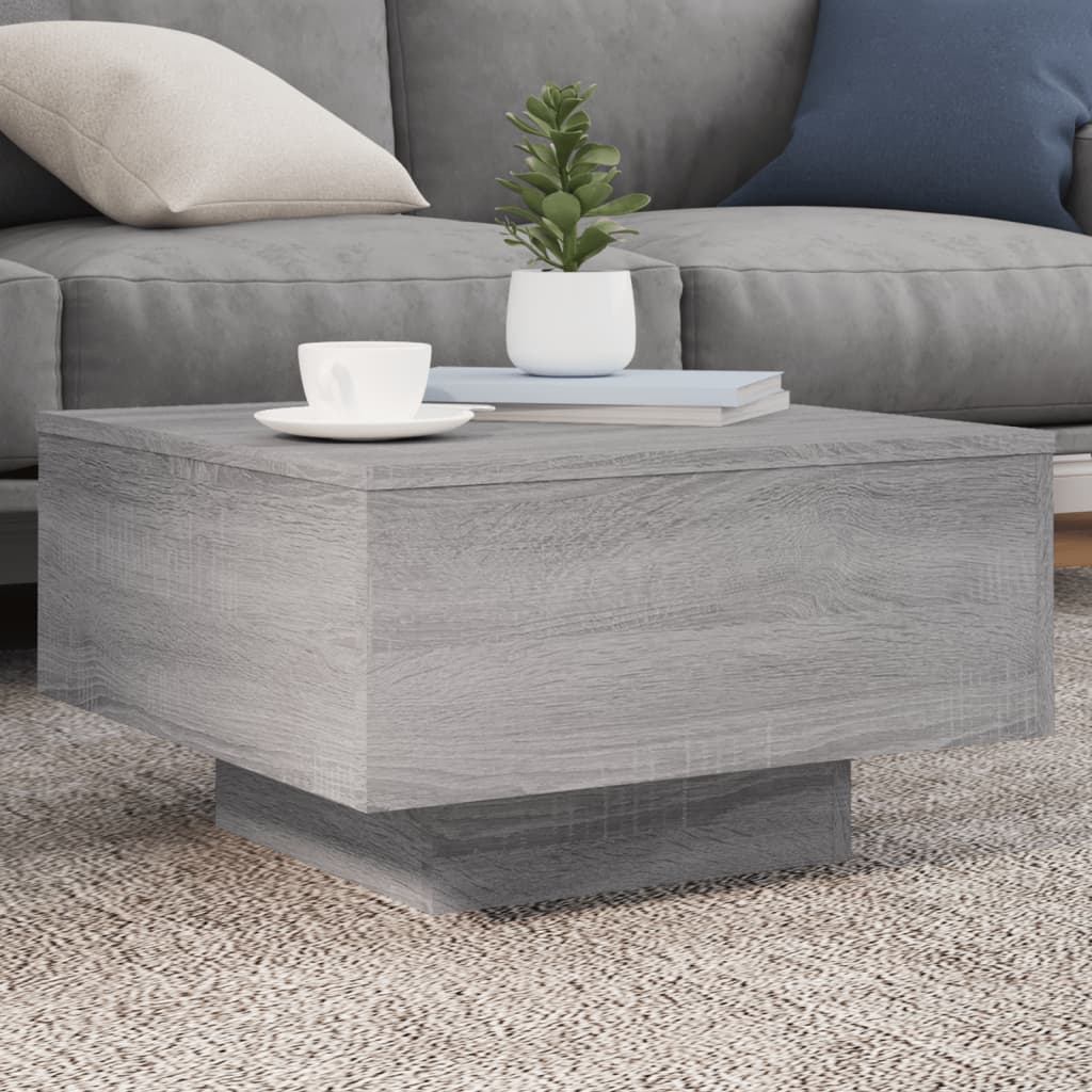Mesa De Centro Con Luces Led