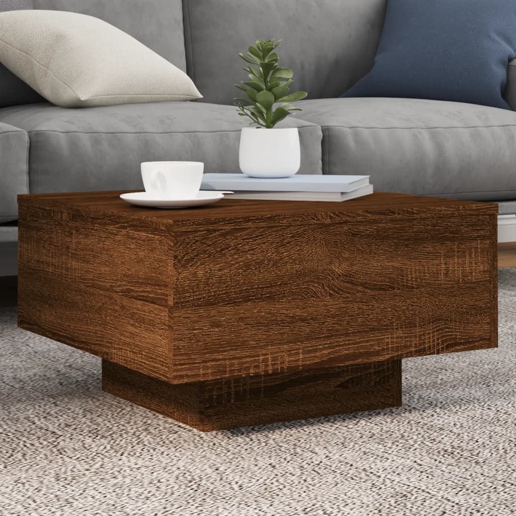 Mesa De Centro Con Luces Led