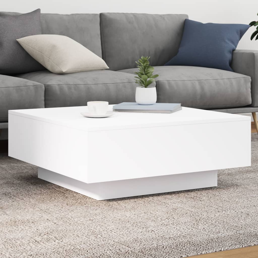 Mesa De Centro Con Luces Led