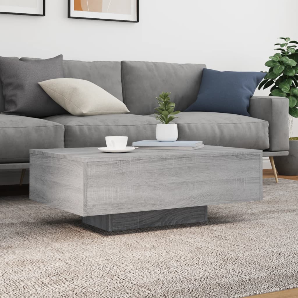 Mesa De Centro Con Luces Led