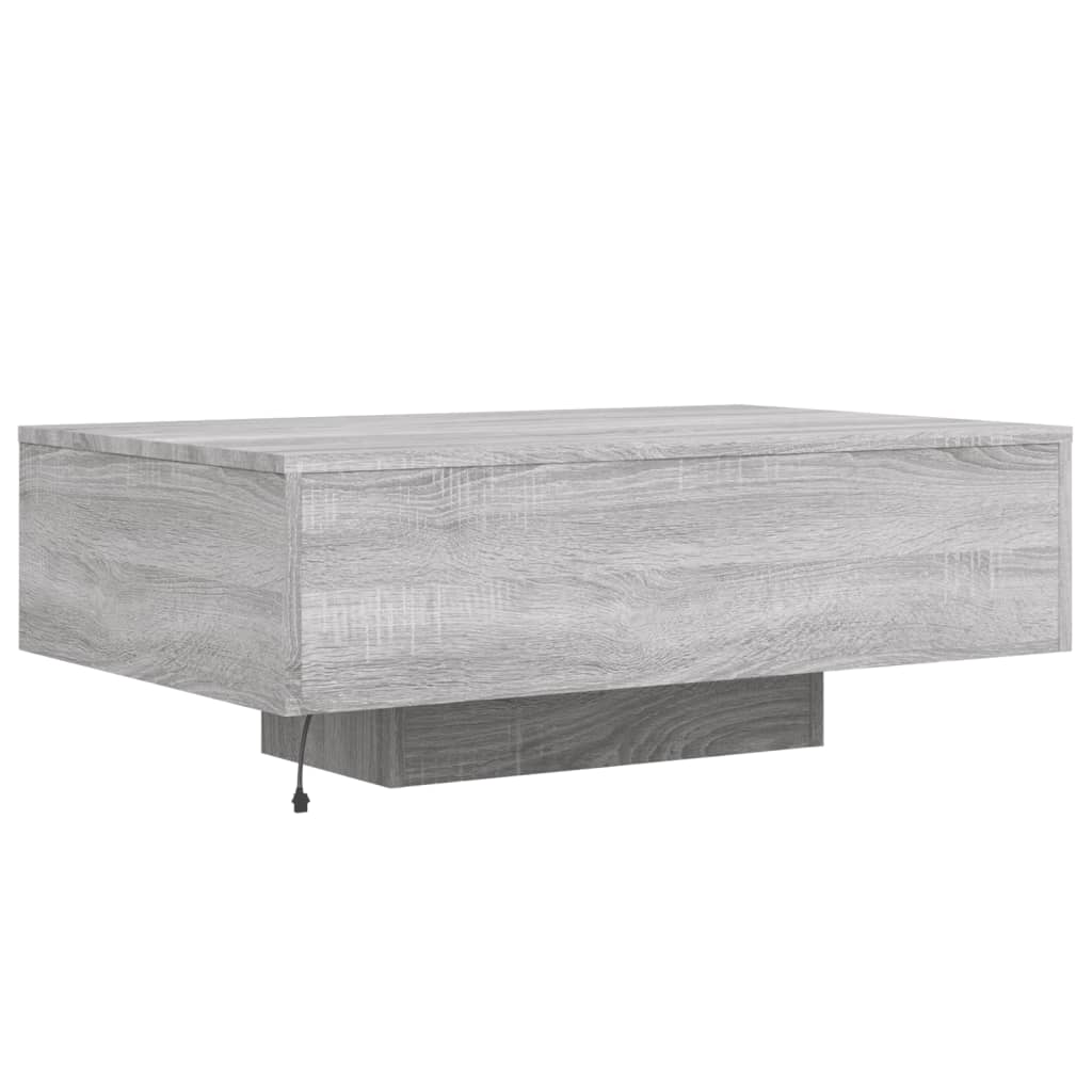 Mesa De Centro Con Luces Led
