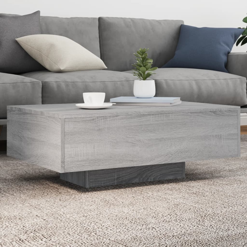 Mesa De Centro Con Luces Led
