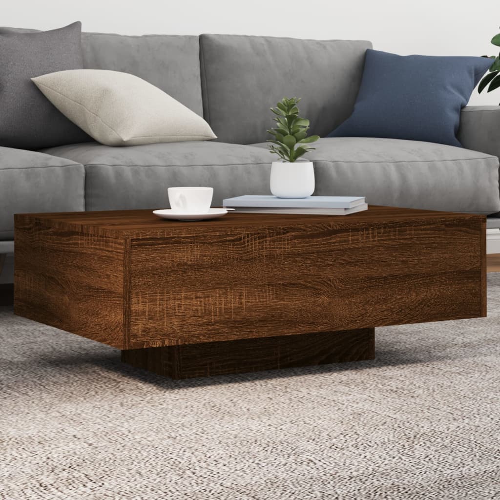 Mesa De Centro Con Luces Led