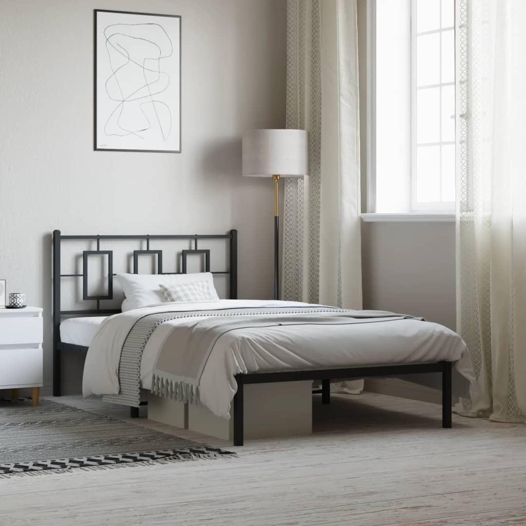 Estructura Cama Sin Colchón Con Estribo Metal