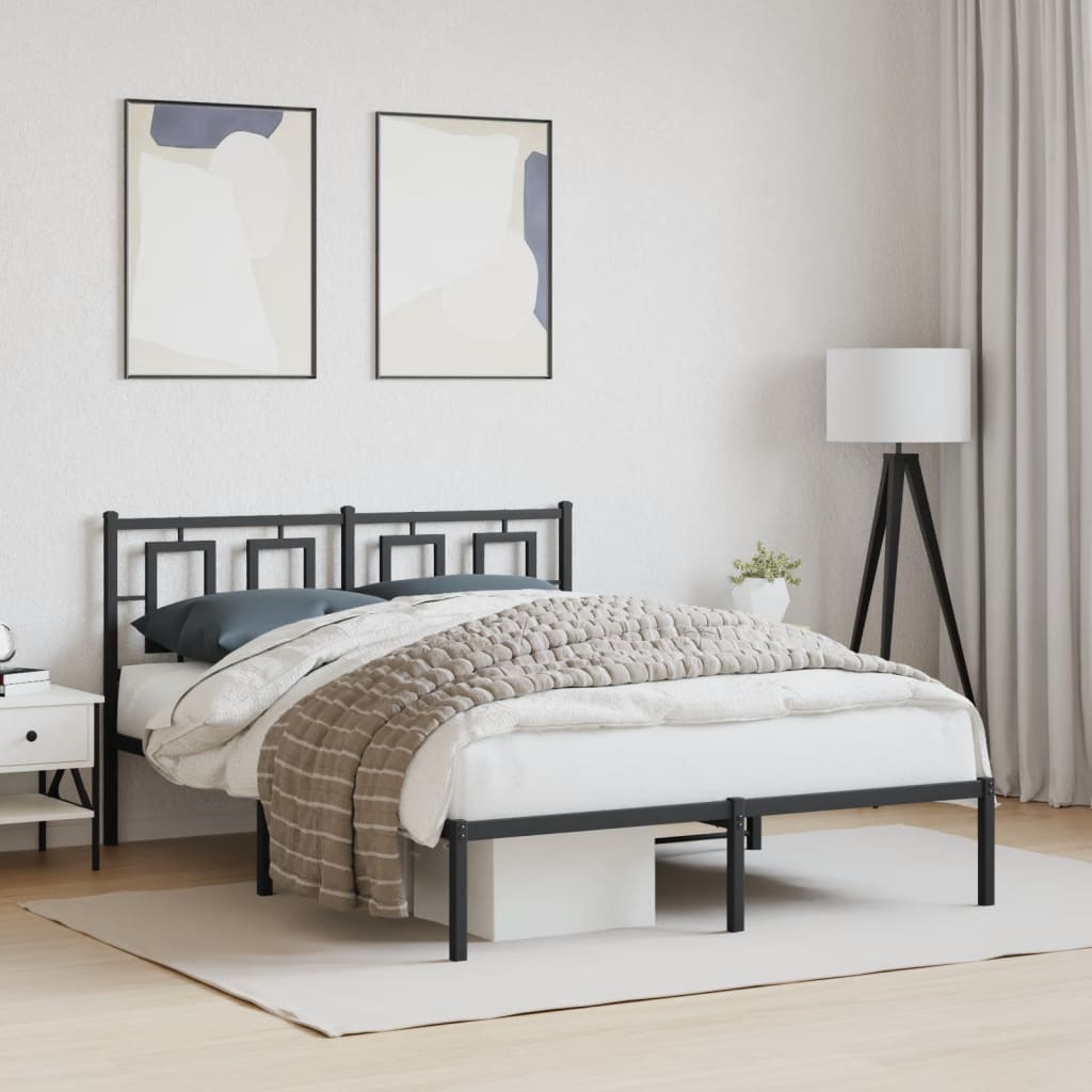 Estructura Cama Sin Colchón Con Estribo Metal