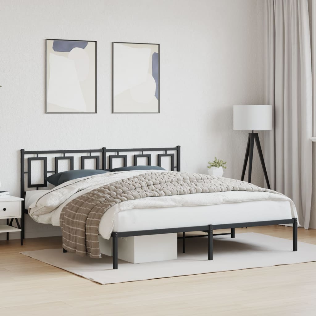 Estructura Cama Sin Colchón Con Estribo Metal