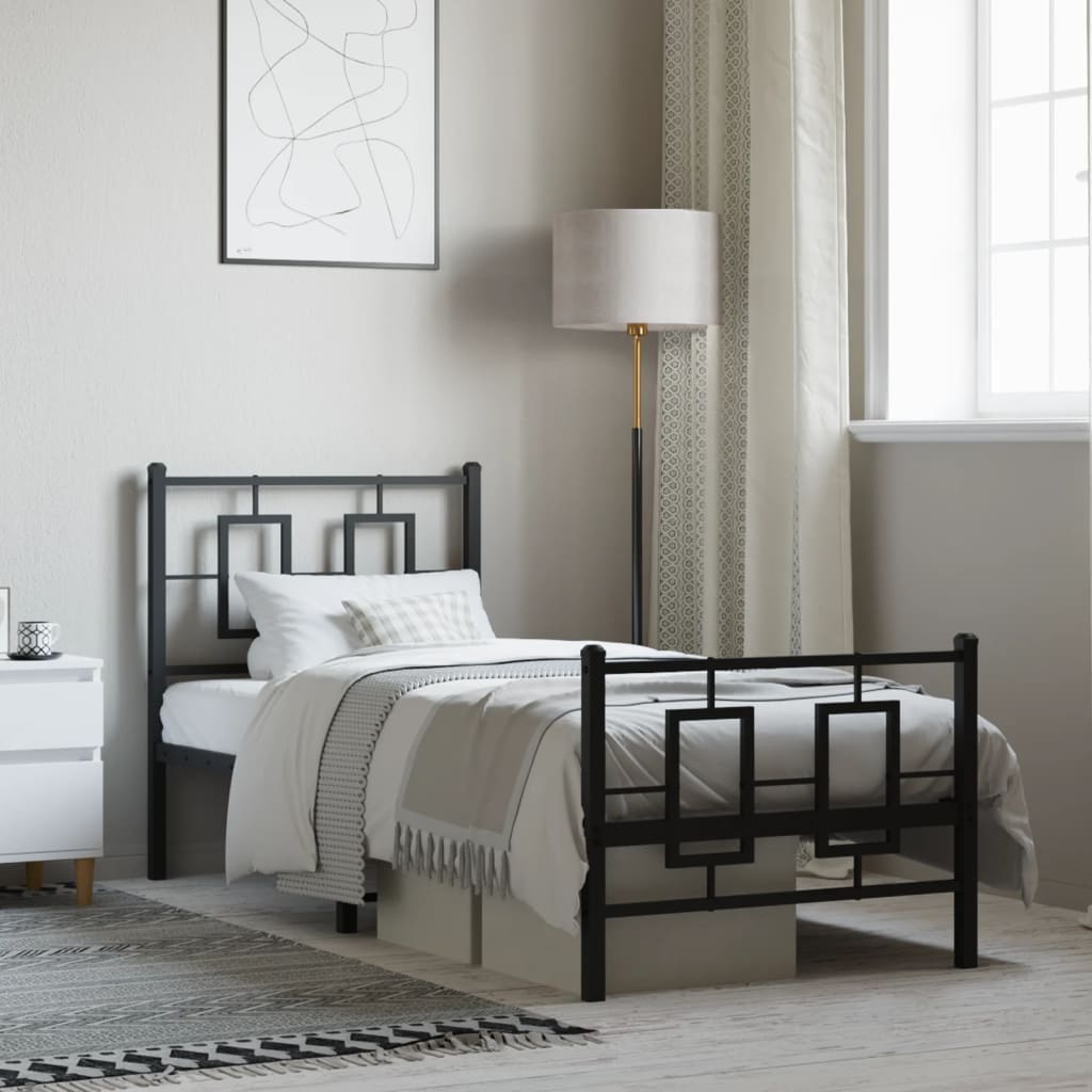 Estructura Cama Sin Colchón Con Estribo Metal
