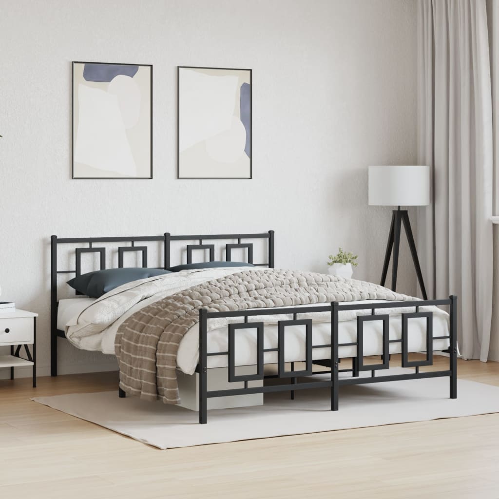 Estructura Cama Sin Colchón Con Estribo Metal