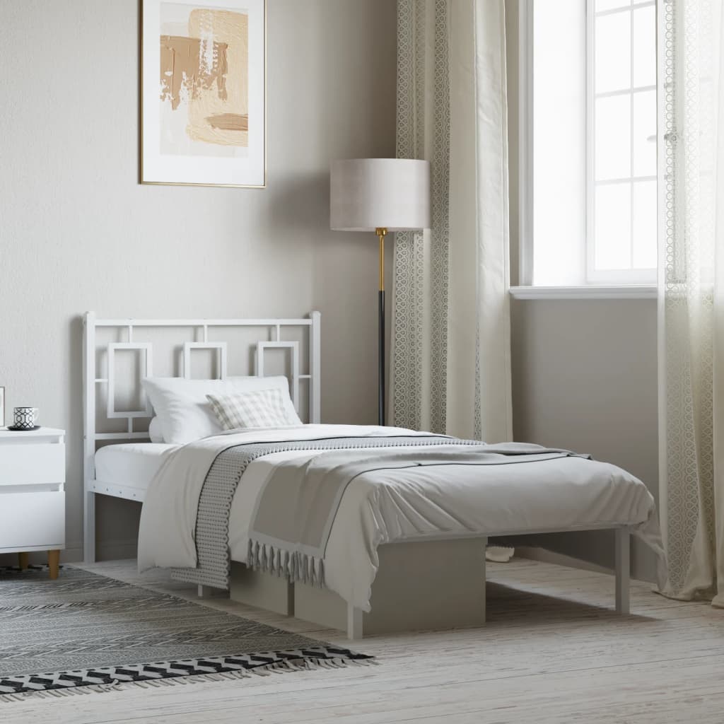Estructura Cama Sin Colchón Con Estribo Metal