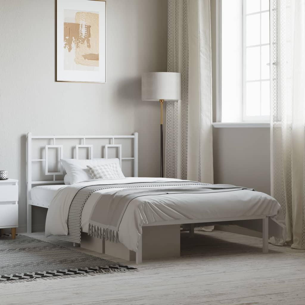 Estructura Cama Sin Colchón Con Estribo Metal