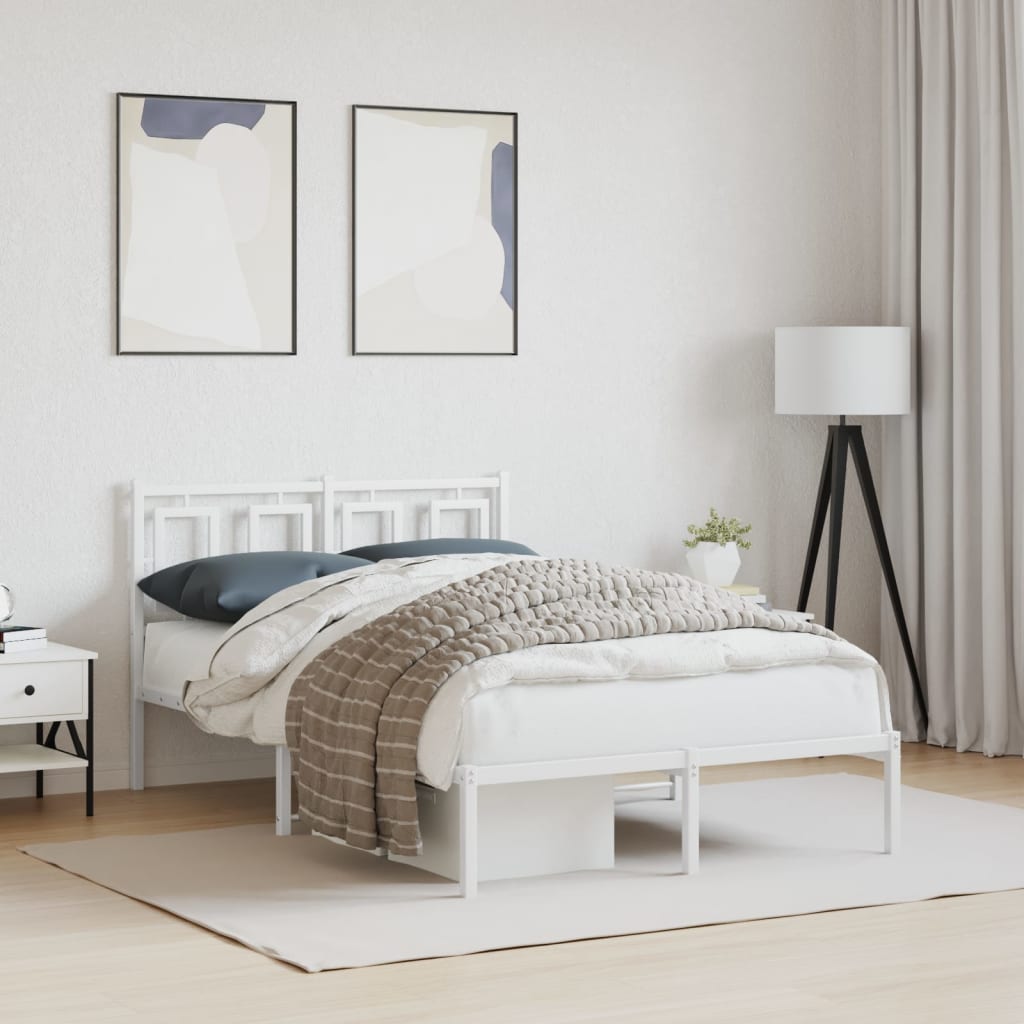 Estructura Cama Sin Colchón Con Estribo Metal