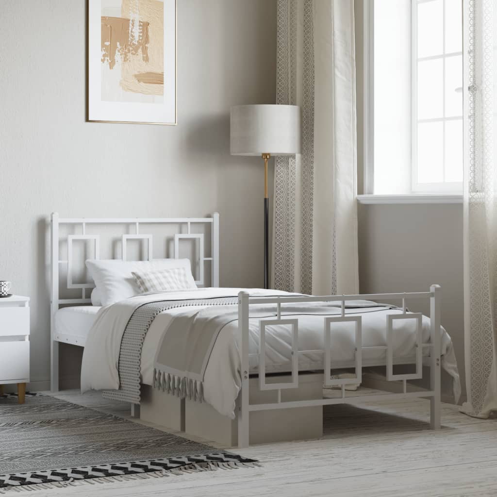 Estructura Cama Sin Colchón Con Estribo Metal