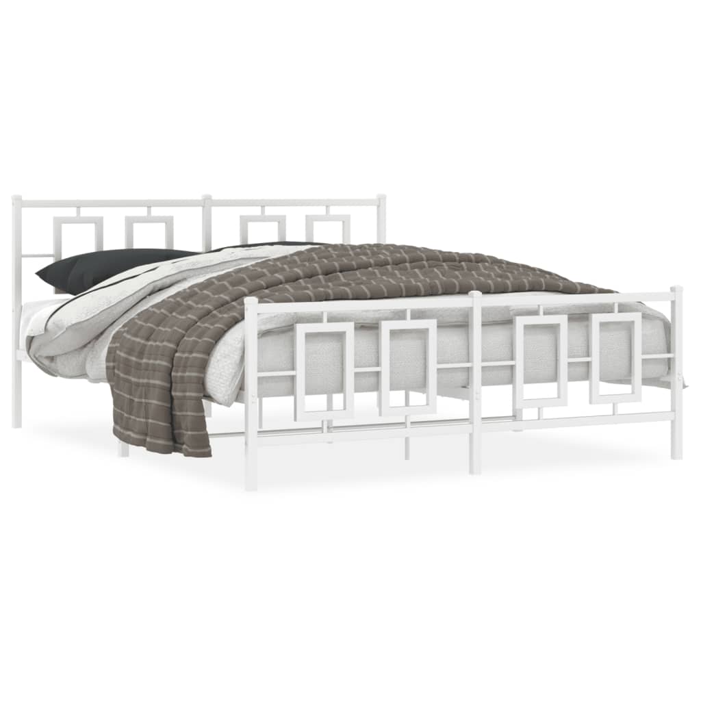 Estructura Cama Sin Colchón Con Estribo Metal
