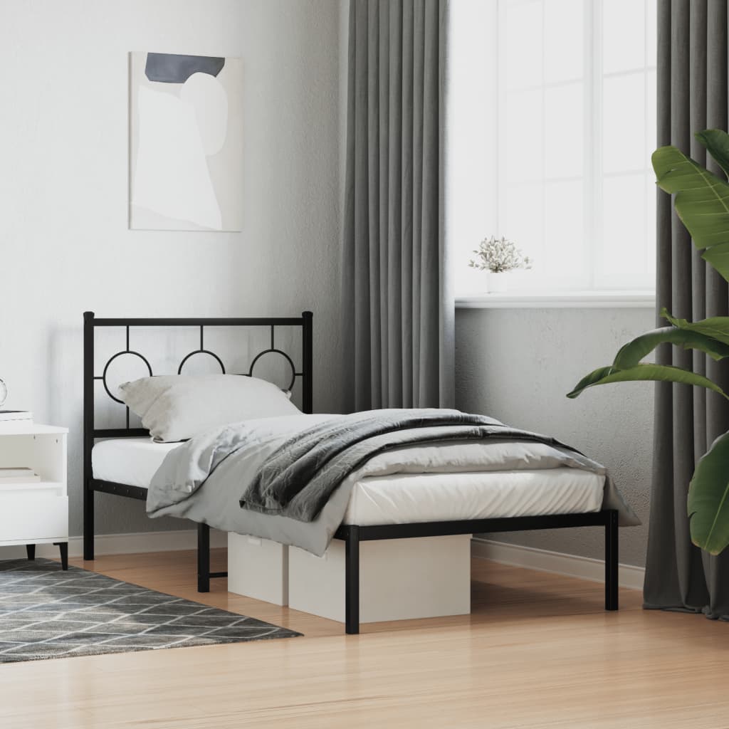 Estructura Cama Sin Colchón Metal