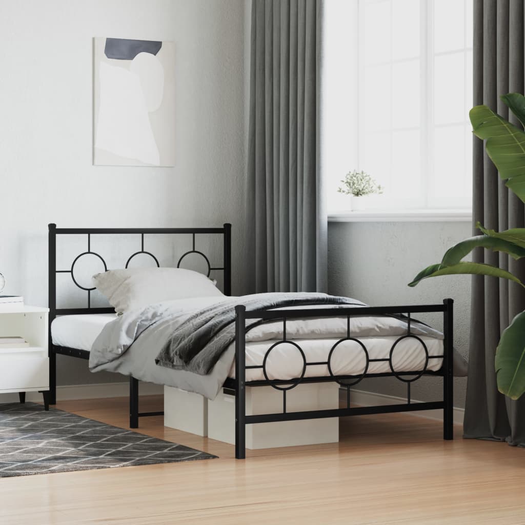 Estructura Cama Sin Colchón Metal