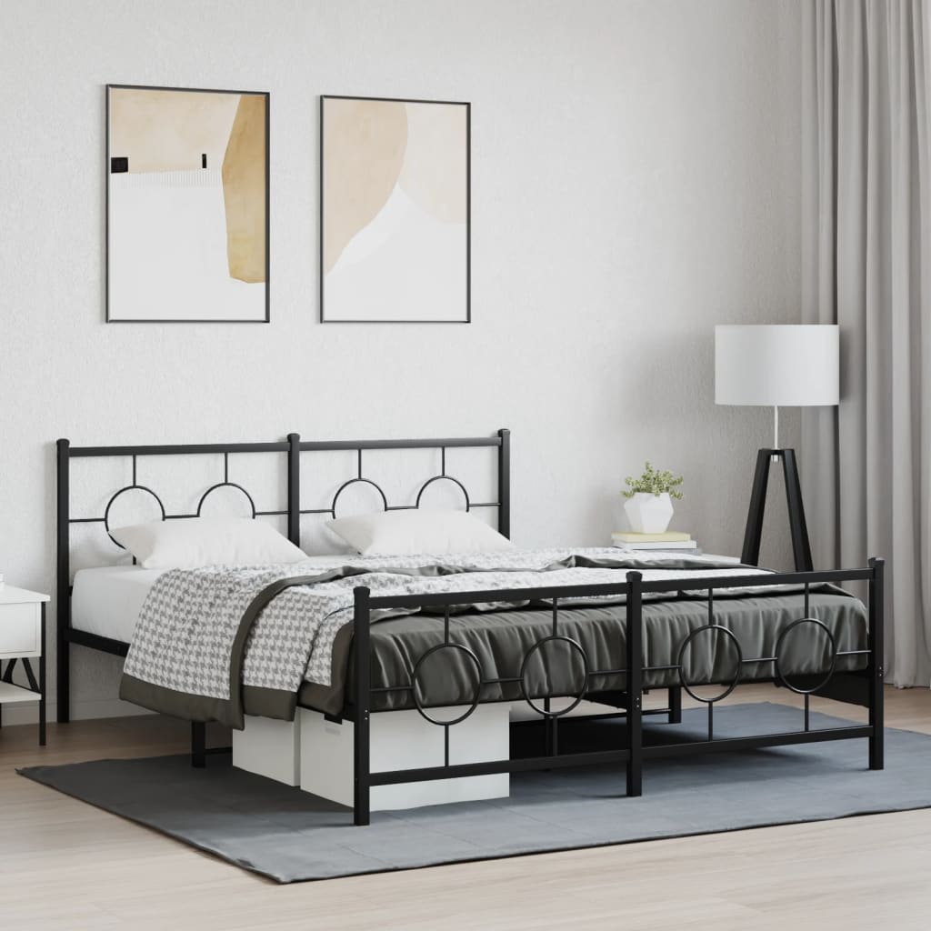 Estructura Cama Sin Colchón Metal