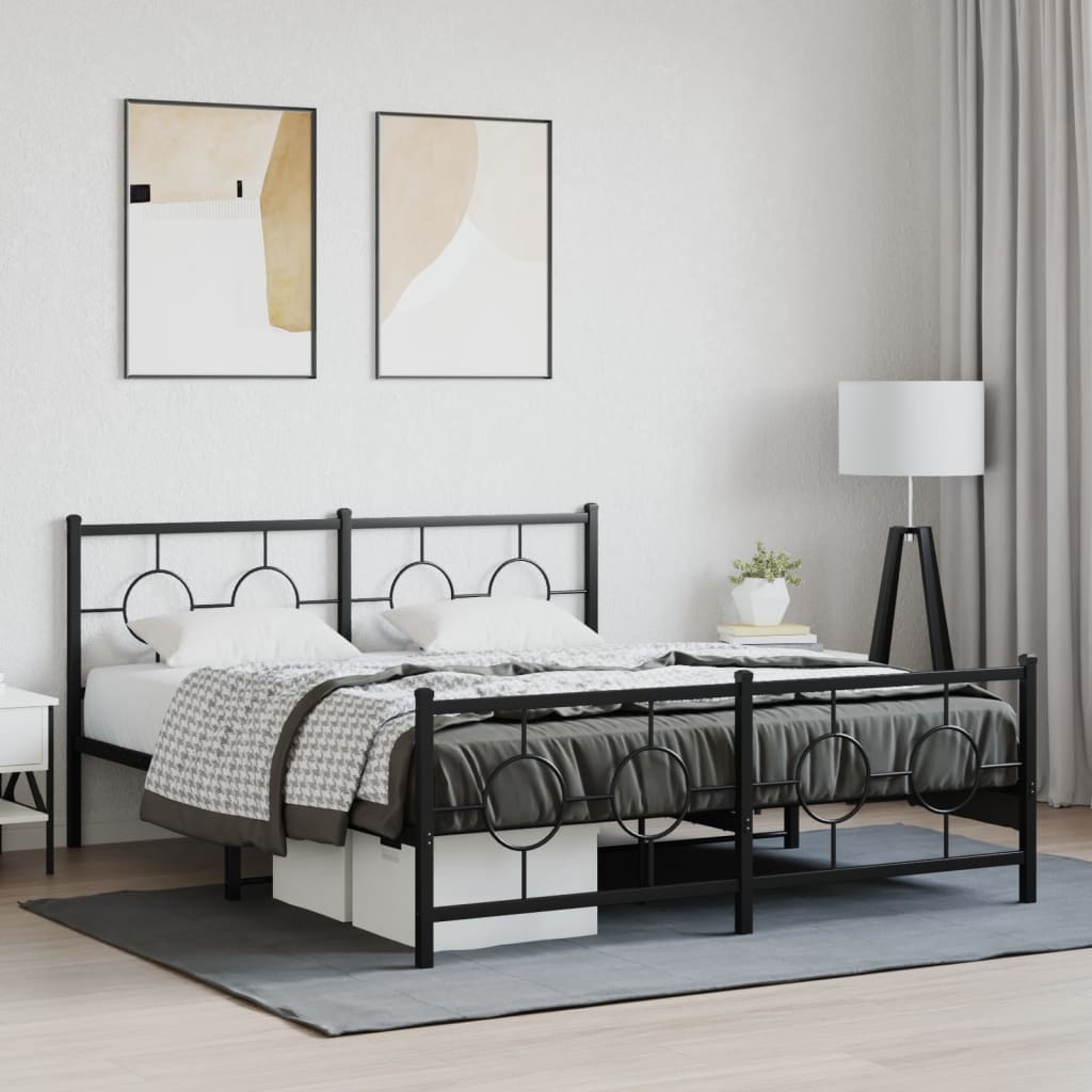 Estructura Cama Sin Colchón Metal