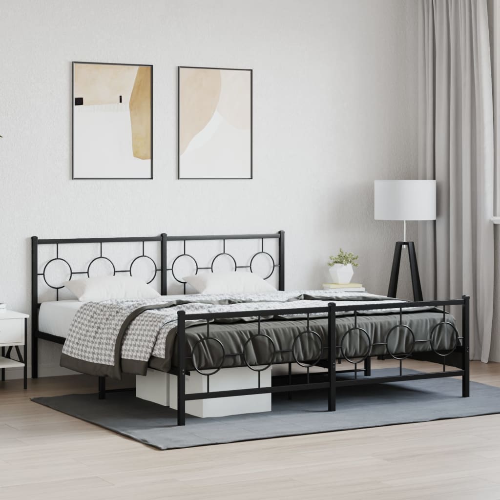 Estructura Cama Sin Colchón Metal