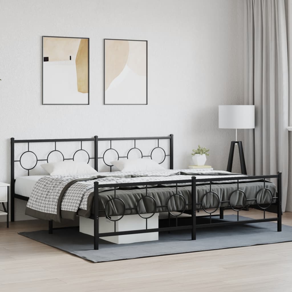 Estructura Cama Sin Colchón Metal