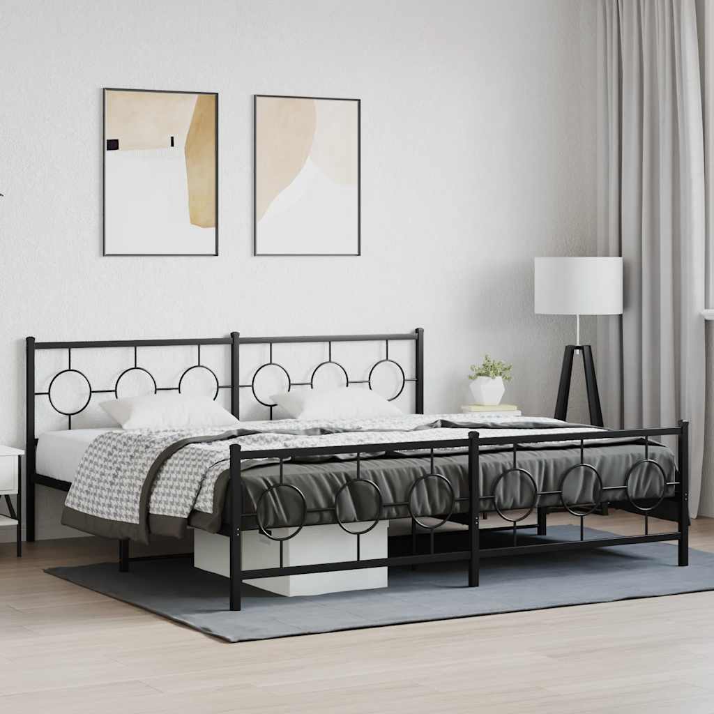 Estructura Cama Sin Colchón Metal