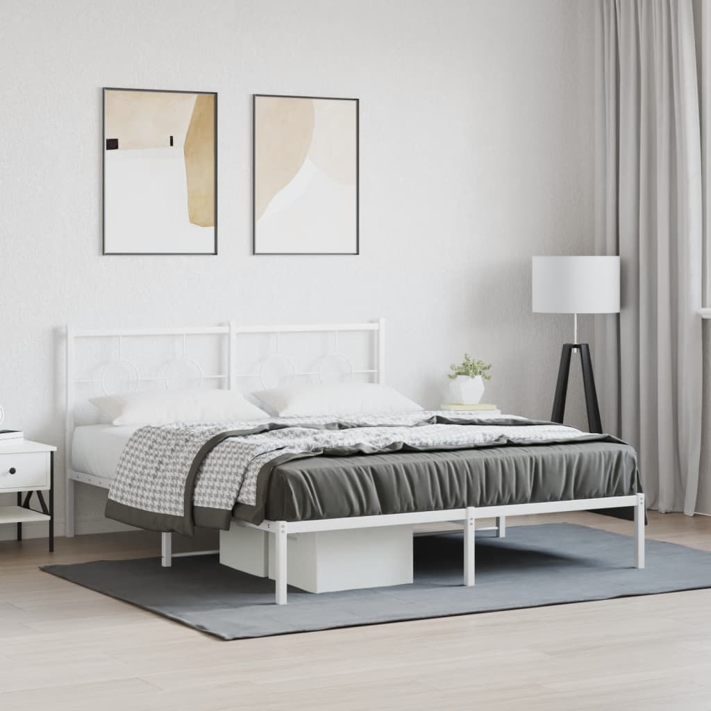 Estructura Cama Sin Colchón Metal