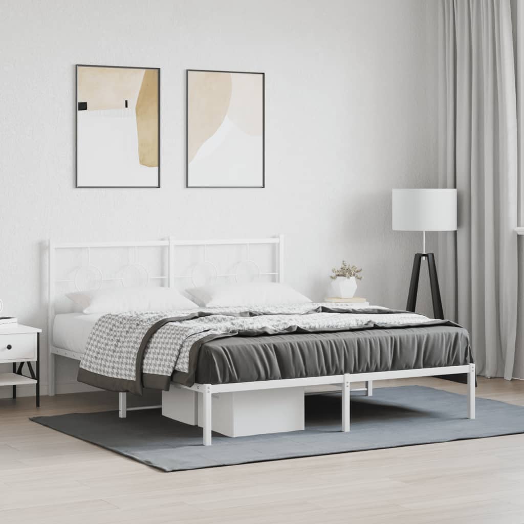 Estructura Cama Sin Colchón Metal